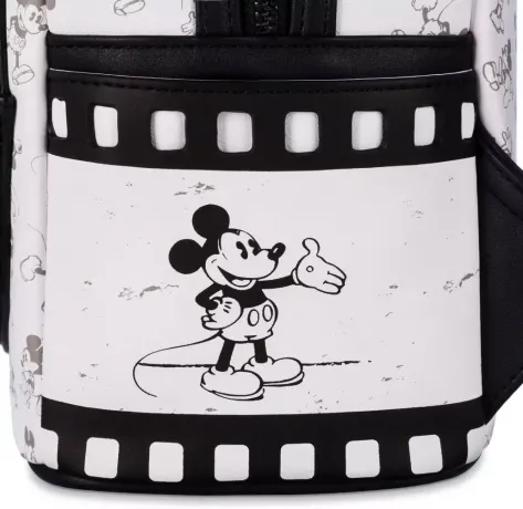 Mini sac à dos Mickey Mouse Steamboat Willie Disney 100 Decades Loungefly