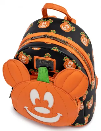 Mini sac à dos Mickey-O-Lantern Glow Loungefly