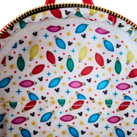 Mini sac à dos Mickey &amp; ses Amis Décorations lumineuses de Noël Light Up Loungefly