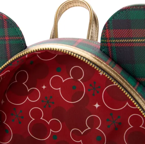 Mini sac à dos Mickey tartan Loungefly