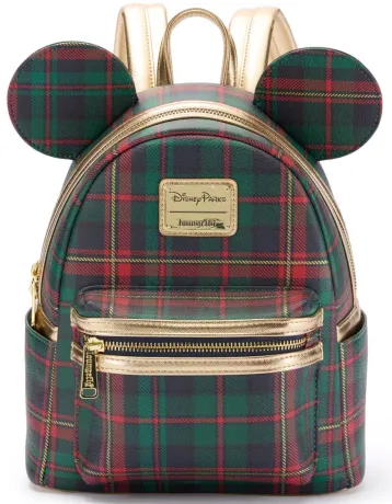 Mini sac à dos Mickey tartan Loungefly