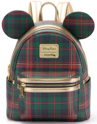 Mini sac à dos Mickey tartan Loungefly