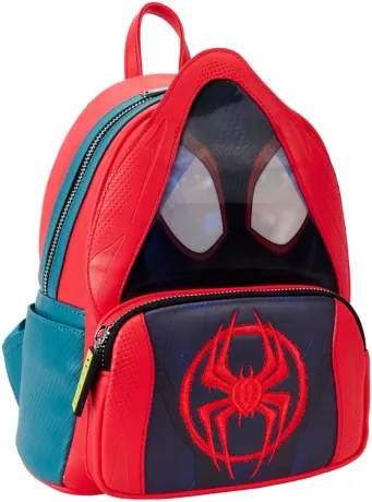 Mini sac à dos Miles Morales Sweat à Capuche Lenticulaire Loungefly