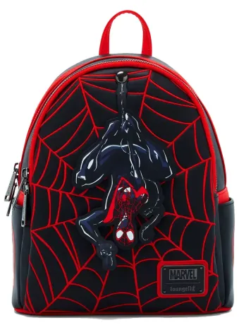 Mini sac à dos Miles Morales Toile d&#039;araignée Loungefly