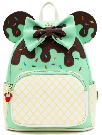 Mini sac à dos Mini Mouse Glace à la Menthe Loungefly