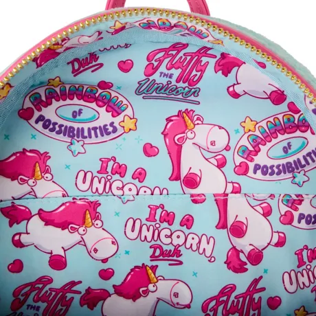 Mini sac à dos Minion Costume Fluffy Licorne Peluche Cosplay Loungefly
