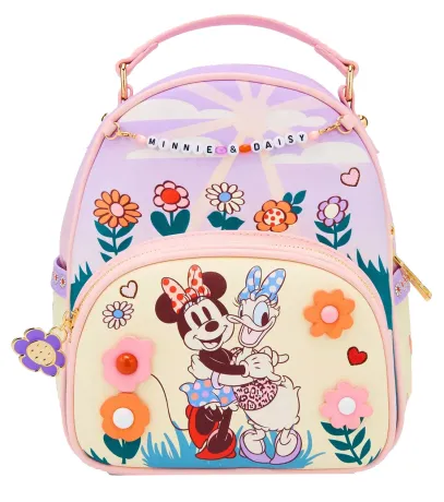 Mini sac à dos Minnie &amp; Daisy Bracelet Amitié Loungefly