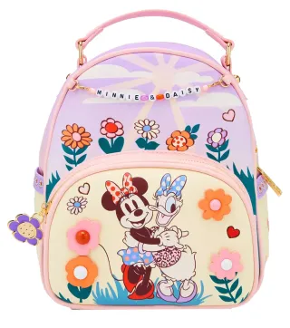 Mini sac à dos Minnie &amp; Daisy Bracelet Amitié Loungefly