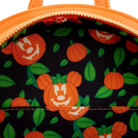 Mini sac à dos Minnie Citrouille Glow Cosplay Loungefly