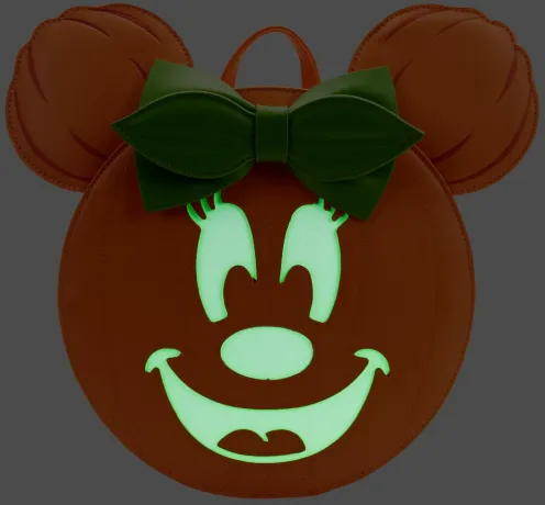 Mini sac à dos Minnie Citrouille Glow Cosplay Loungefly