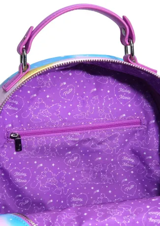 Mini sac à dos Minnie et Mickey Mouse Constellation Loungefly