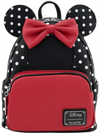 Mini sac à dos Minnie Mouse à Pois Loungefly