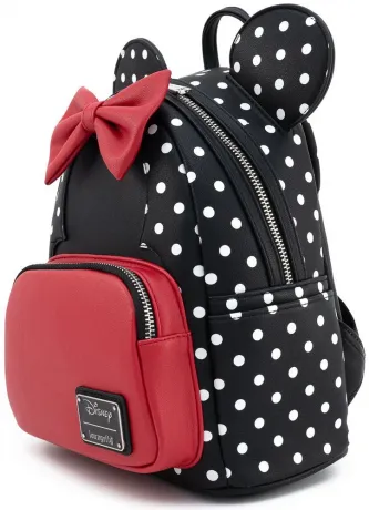 Mini sac à dos Minnie Mouse à Pois Loungefly