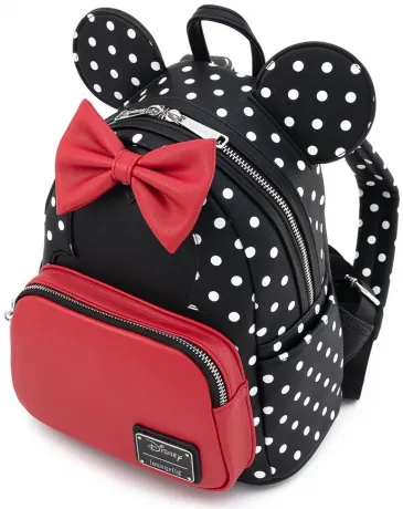 Mini sac à dos Minnie Mouse à Pois Loungefly