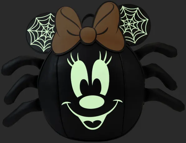 Mini sac à dos Minnie Mouse Araignée Glow Loungefly
