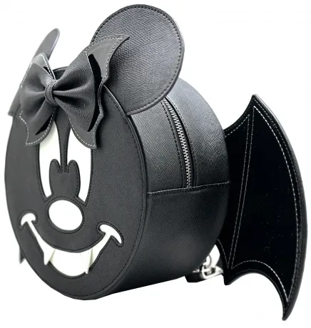 Mini sac à dos Minnie Mouse Chauve-souris Glow Loungefly