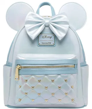 Mini sac à dos Minnie Mouse Ciel Iridescent Loungefly