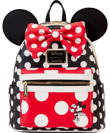 Mini sac à dos Minnie Mouse Classique à pois Loungefly