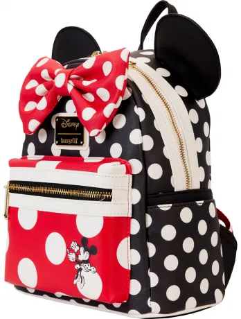 Mini sac à dos Minnie Mouse Classique à pois Loungefly
