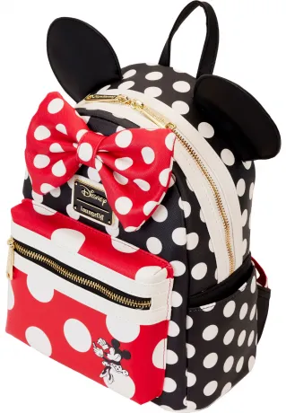 Mini sac à dos Minnie Mouse Classique à pois Loungefly
