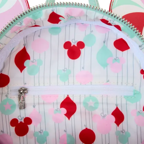 Mini sac à dos Minnie Mouse Décoration Noël Menthe Loungefly