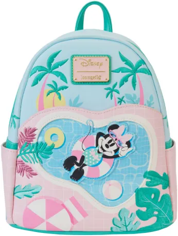 Mini sac à dos Minnie Mouse en Vacances au bord de la piscine Loungefly