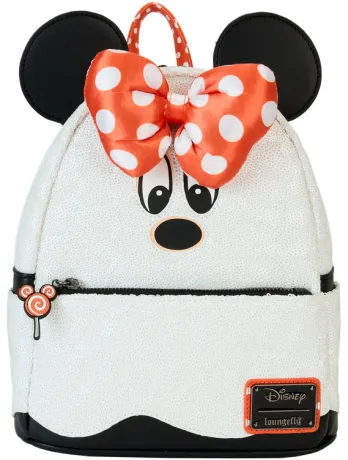 Mini sac à dos Minnie Mouse Fantôme Costume Glow Sequin Loungefly