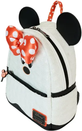 Mini sac à dos Minnie Mouse Fantôme Costume Glow Sequin Loungefly