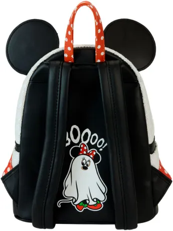 Mini sac à dos Minnie Mouse Fantôme Costume Glow Sequin Loungefly