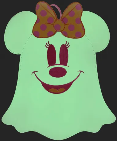Mini sac à dos Minnie Mouse Fantôme Pastel Glow Loungefly