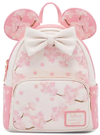 Mini sac à dos Minnie Mouse Fleur de cerisier Loungefly