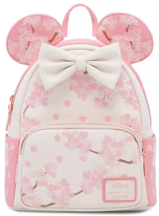 Mini sac à dos Minnie Mouse Fleur de cerisier Loungefly
