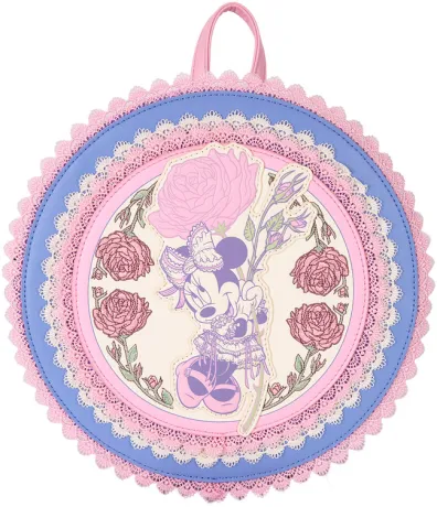 Mini sac à dos Minnie Mouse Floral et en dentelle Loungefly