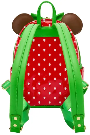 Mini sac à dos Minnie Mouse Fraise Chocolat Parfumé Loungefly