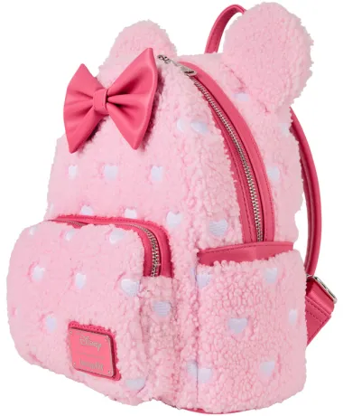 Mini sac à dos Minnie Mouse Fraise Peluche Loungefly