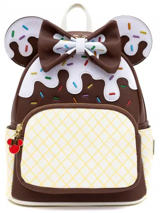 Mini sac à dos Minnie Mouse Glace au Chocolat Loungefly