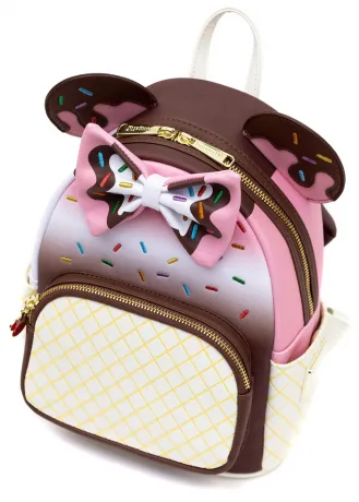 Mini sac à dos Minnie Mouse Glace Napolitaine Loungefly