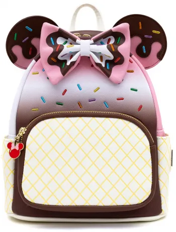 Mini sac à dos Minnie Mouse Glace Napolitaine Loungefly