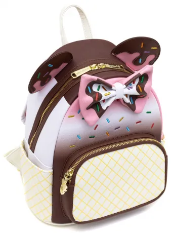 Mini sac à dos Minnie Mouse Glace Napolitaine Loungefly