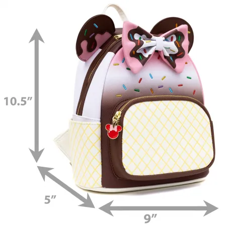 Mini sac à dos Minnie Mouse Glace Napolitaine Loungefly