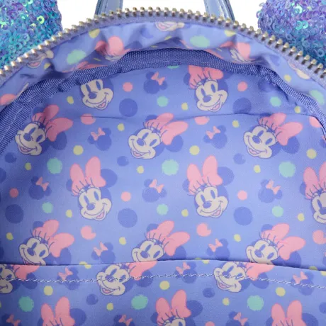 Mini sac à dos Minnie Mouse Iridescent Sequin Loungefly