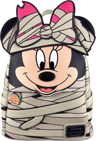 Mini sac à dos Minnie Mouse Momie Halloween Glow Loungefly