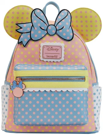 Mini sac à dos Minnie Mouse Pastel à Pois Loungefly