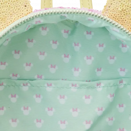 Mini sac à dos Minnie Mouse Pastel Sequin Loungefly