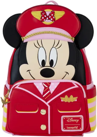 Mini sac à dos Minnie Mouse Pilote Cosplay Loungefly