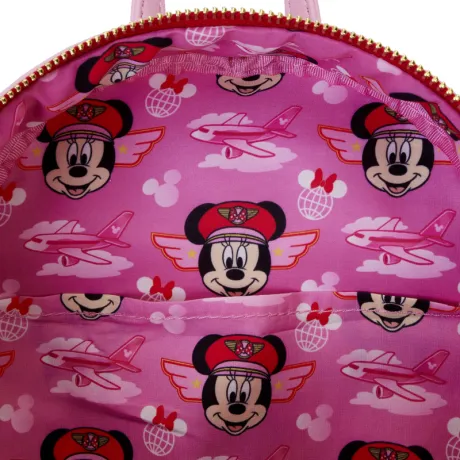 Mini sac à dos Minnie Mouse Pilote Cosplay Loungefly