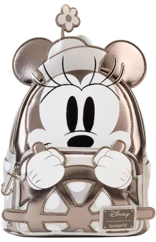 Mini sac à dos Minnie Mouse Platine Loungefly
