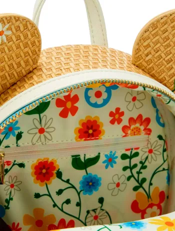 Mini sac à dos Minnie Mouse Raphia Loungefly