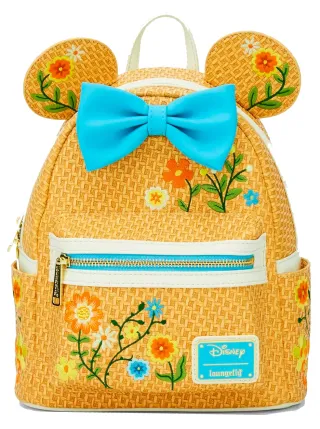Mini sac à dos Minnie Mouse Raphia Loungefly