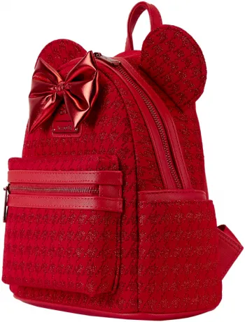 Mini sac à dos Minnie Mouse Rouge Paillettes Loungefly
